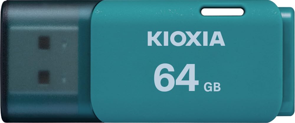 KIOXIA(キオクシア)【日本製】USBフラッシュメモリ 64GB USB2.0 国内サポート正規品 KLU202A064GL