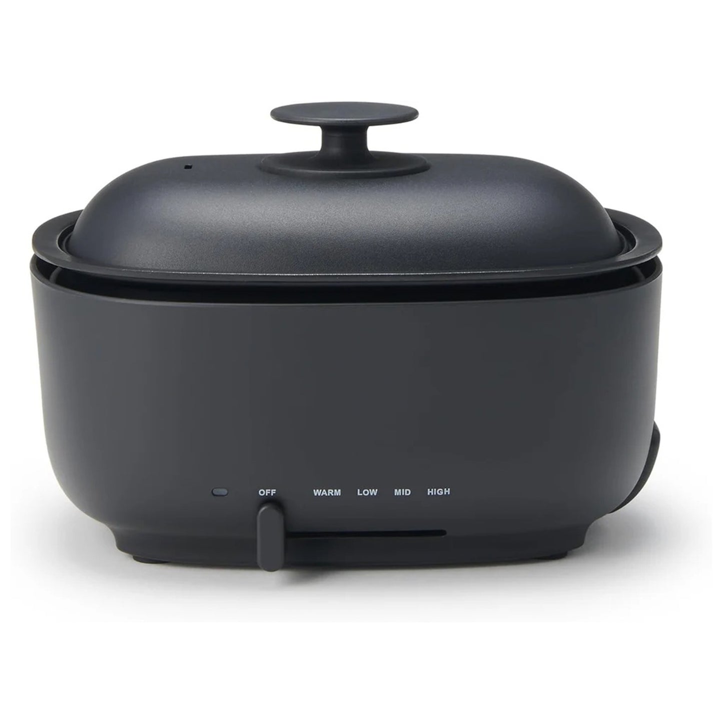 無印良品 深型ホットプレート 黒 MJ-HPFK2 LA1PJA3A