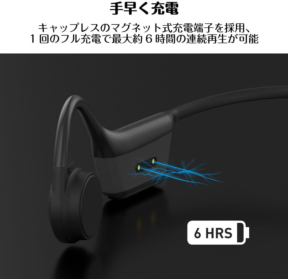 Creative Outlier Free Mini 低遅延 モード フィット感高め 小さめ サイズ 骨伝導 Bluetooth ワイヤレス イヤホン HS-OTLFRM-BK