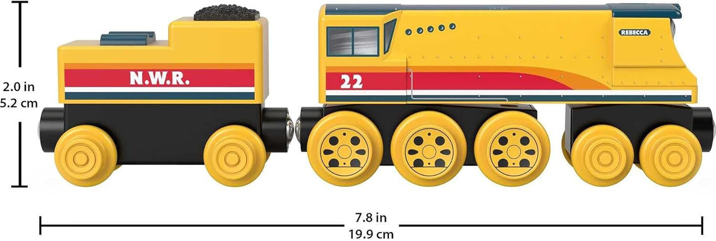 マテル(MATTEL)きかんしゃトーマス 木製レールシリーズ(Thomas) レベッカ 【2才~】 HBK14