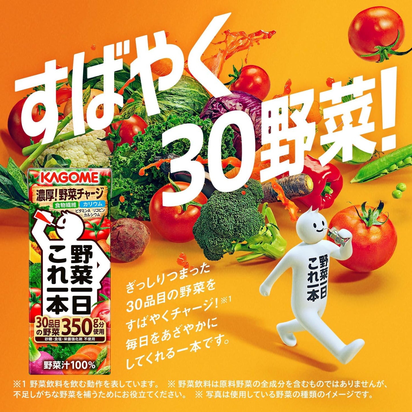 カゴメ 野菜一日これ一本 200ml紙パック×24本