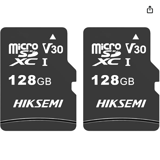 HIKSEMI マイクロsdカード 128GB Nintendo Switch 動作確認済 microSDXCメモリーカード Full HD & 4K UHD動画 V30 UHS-I A1 U3 Class10 転送速度92MB/s SDカード変換アダプタ付 国内正規品