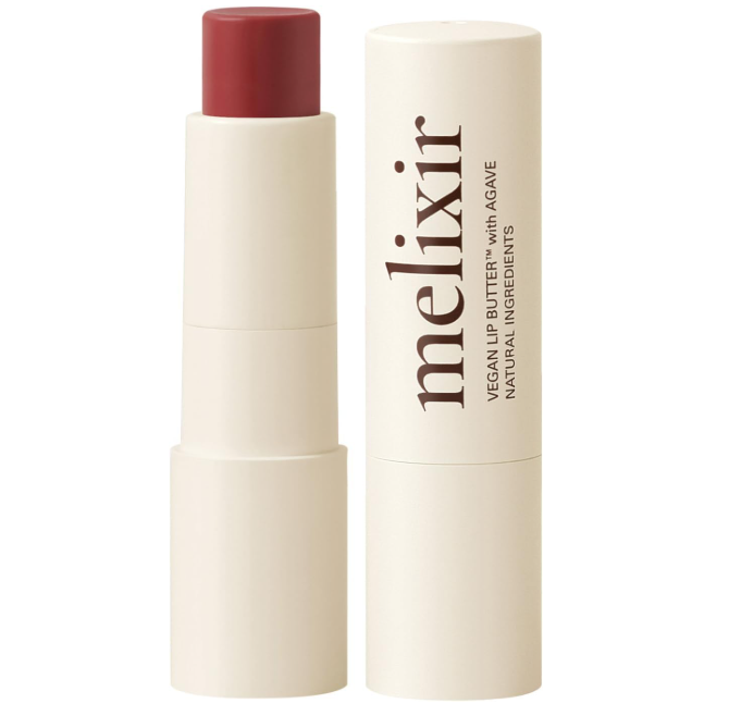 Melixir (メリクサー公式) ヴィーガンリップバター #02 Nude Crumble