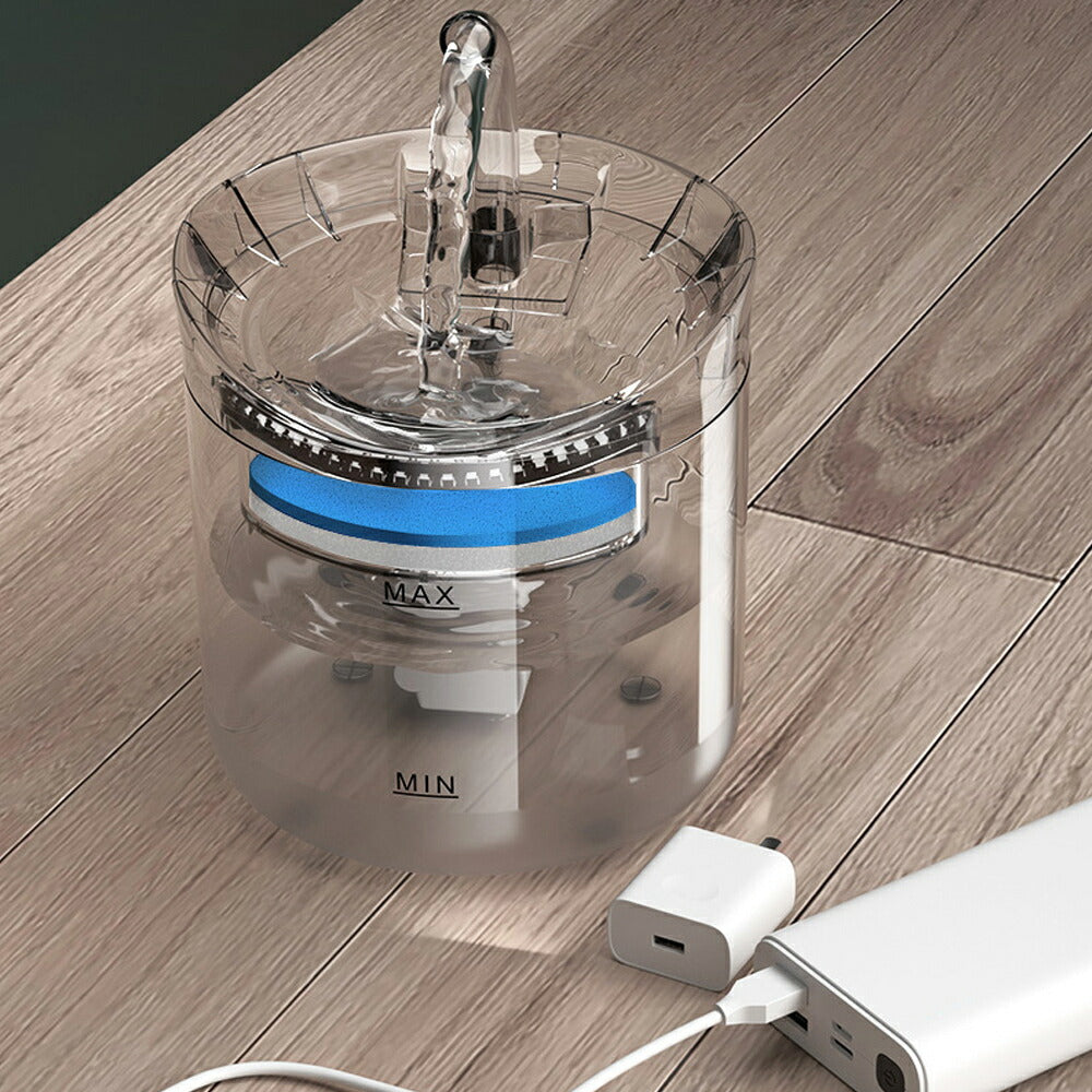【2WAY自動給水器】自動給水器 猫 犬 水飲み器 蛇口式 1.8L 猫/中小犬用 小鳥 給水 給水器 給餌 食器 水 自動 交換 イヌ いぬ ネコ用 ねこ用 循環式 水飲み機 給水機 自動給水器 活性炭フィルター イオン交換樹脂 ペット