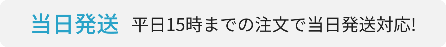 当日発送バナー