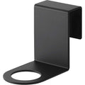 山崎実業(Yamazaki) 引っかけ アルコール除菌 ボトルホルダー ブラック 約W5XD9.5XH7cm スマート smart 玄関扉 消毒 浮かせて除菌 5739