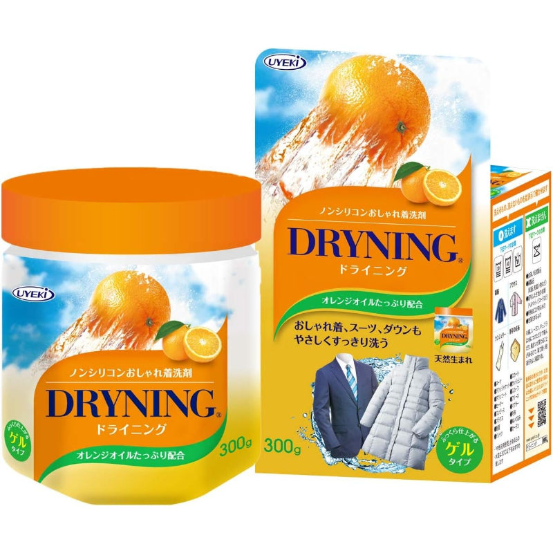 【訳あり】UYEKI(ウエキ) ドライニング おしゃれ着洗剤 ノンシリコン ゲルタイプ 本体 300g