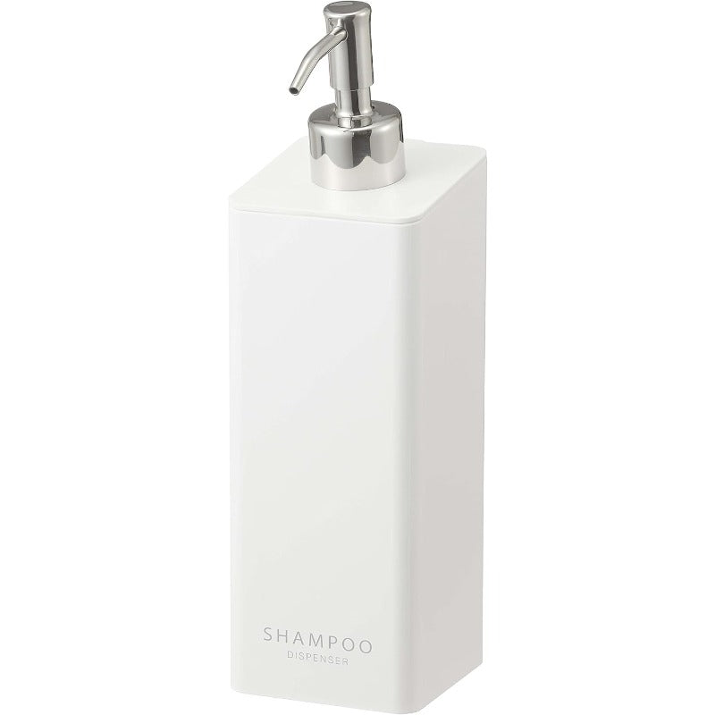 山崎実業(Yamazaki) フィルムフック ツーウェイディスペンサー シャンプー ホワイト 約W7XD9XH23.5cm タワー 浮かせて収納 簡単取付 5360