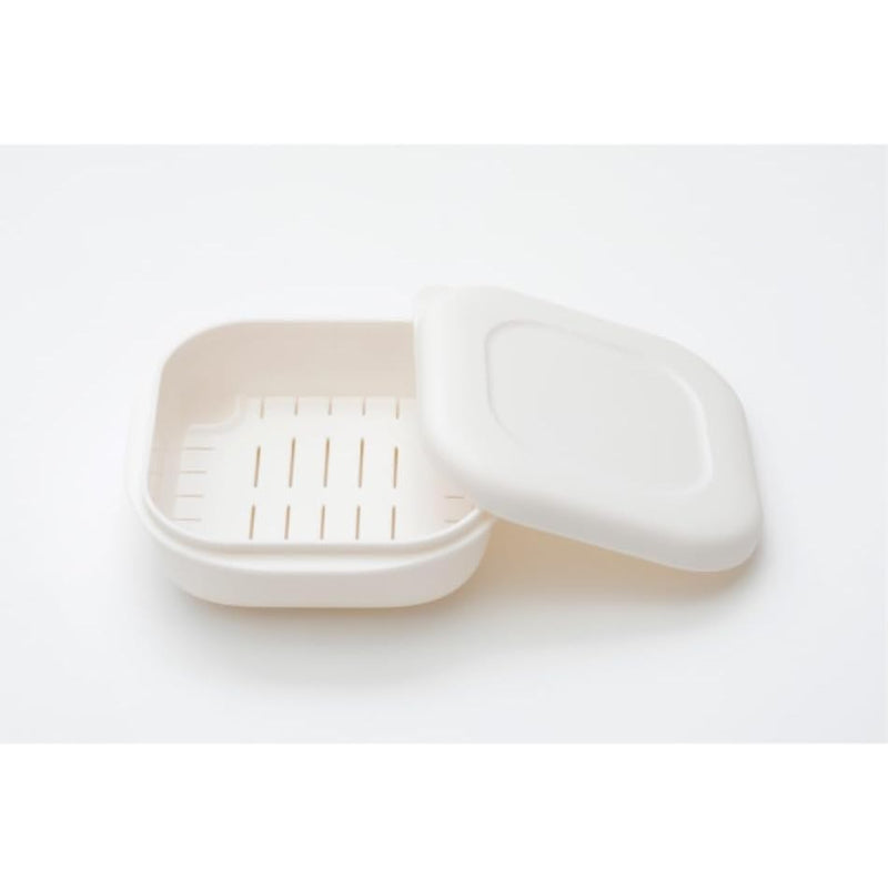 マーナ(marna) 極 冷凍ごはん容器 ( 2個入り / 電子レンジ / 食洗機対応 ) ご飯 冷凍ごはん 容器 ( ホワイト ) K748W