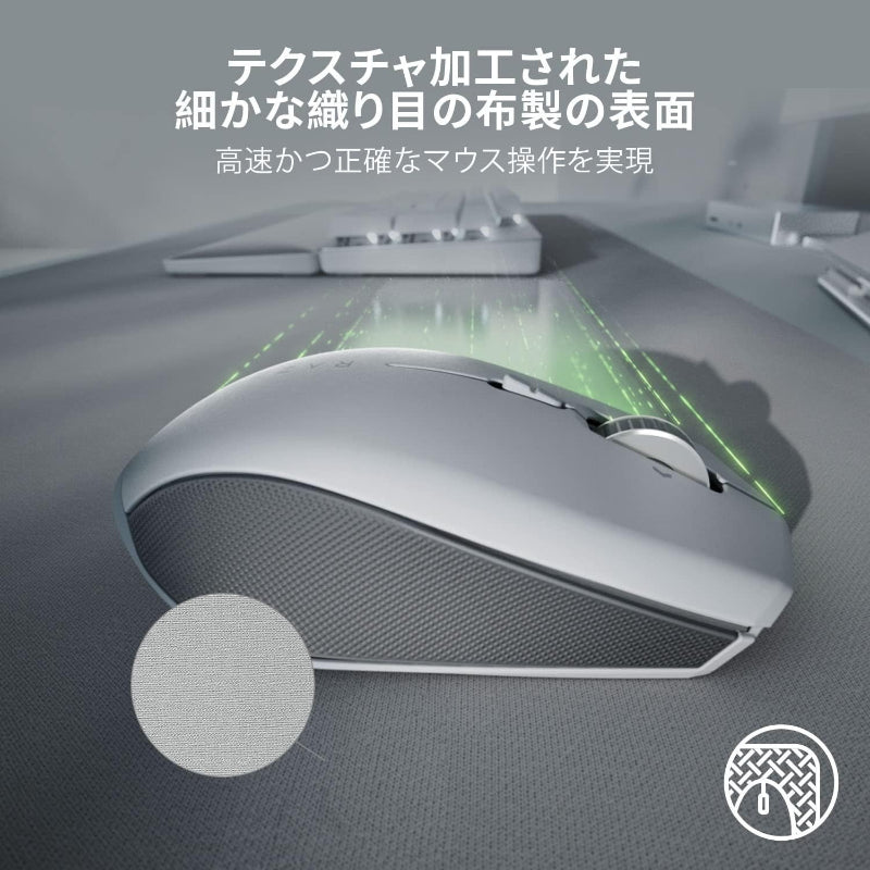 Razer Pro Glide XXL マウスパッド 大型サイズ 94 cm x 41 cm 高密度ラバーフォーム ソフトタイプ テクスチャ加工  RZ02-03332300-R3M1 Gray