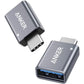 Anker USB-C & USB 3.0 変換アダプタ 2個セット Type C USB-A 最大5Gbps MacBook Pro/MacBook Air/iPad Pro その他 USB-C 端末用