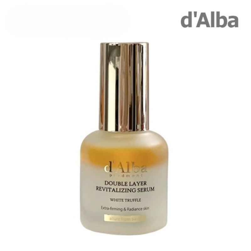 【d'Alba】ホワイトトリュフダブルレイヤーリバイタライジングセラム30ml/White Truffle Double Layer Revitalizing Serum/ダルバ/美容液/水分/ツヤ/保湿/韓国 コスメ/dalba