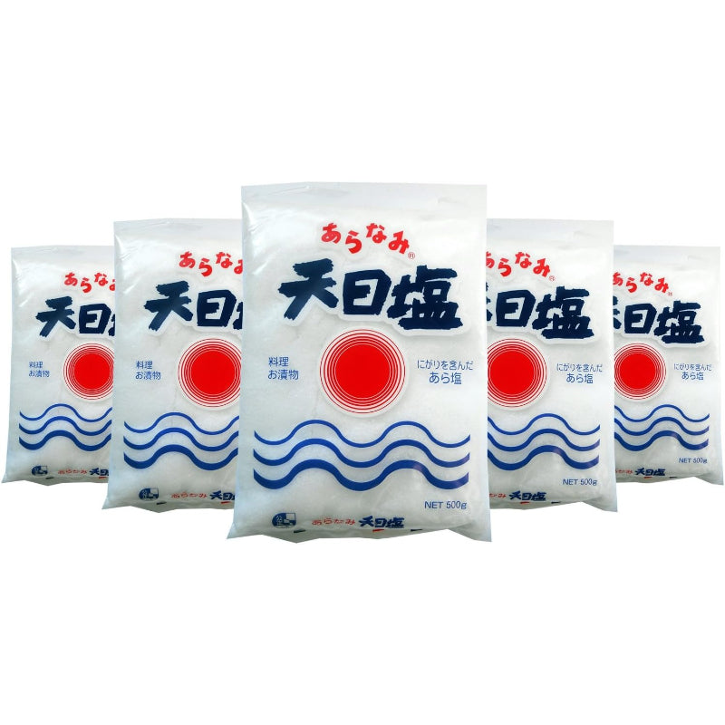 【賞味期限：長期保存】赤穂あらなみ塩 あらなみ天日塩 500g×5個