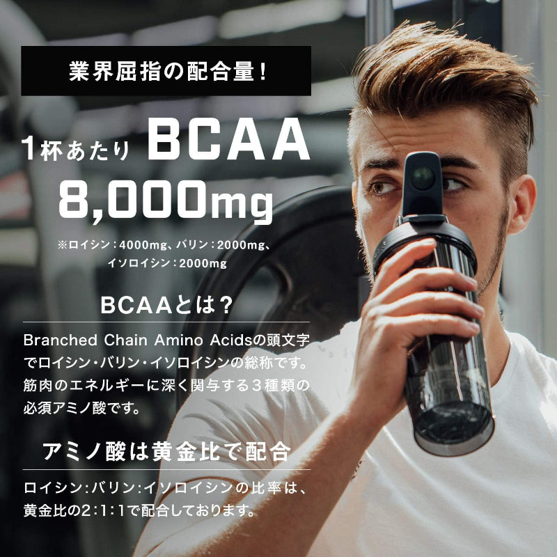 【賞味期限:2026年11月 】TARZA（ターザ） BCAA 8000mg アミノ酸 クエン酸 パウダー レモンライム風味 国産 1kg