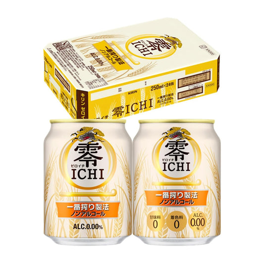【パッケージ訳あり】零ICHI キリン ノンアルコールビール250ml×24本 ノンアル 一番搾り製法