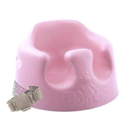 Bumbo バンボベビーソファー【正規総輸入元】後から付けられる専用腰ベルト入り サクラピンク 4か月~