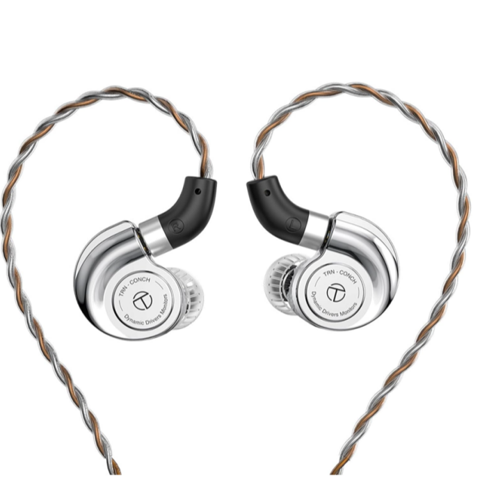 LINSOUL TRN Conch 1DDインナーイヤーイヤホン 10mmアップグレードダイナミックドライバーが搭載されて リケーブル可能 QDCのようなコネクタを搭載 重低音 人間工学に基づいて設計 専用なチューニングテクノロジーを採用 駆動やすいHIFI中華製イヤホン