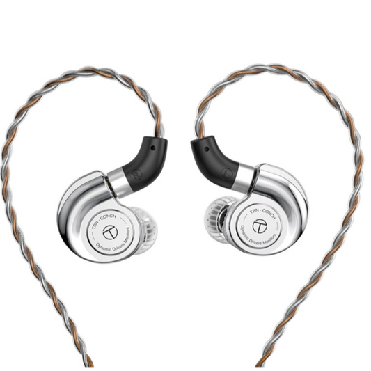 LINSOUL TRN Conch 1DDインナーイヤーイヤホン 10mmアップグレードダイナミックドライバーが搭載されて リケーブル可能 QDCのようなコネクタを搭載 重低音 人間工学に基づいて設計 専用なチューニングテクノロジーを採用 駆動やすいHIFI中華製イヤホン