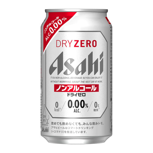 ドライゼロ アサヒ ノンアルコールビール350ml24本 【カロリーゼロ・糖質ゼロ】