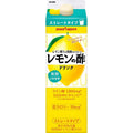 【訳あり】【賞味期限：2026.8.30】ポッカサッポロ レモン果汁を発酵させて作ったレモンの酢ストレート1L紙 × 6本