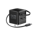 EcoFlow RAPID 65W GaN急速充電器（USB-Cケーブル内蔵）