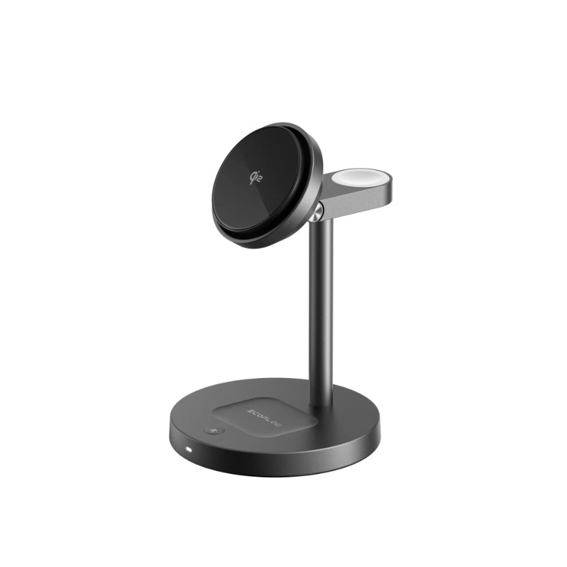 Qi2 EcoFlow RAPID Mag 3-in-1 ワイヤレス充電ステーション（スタンド型）
