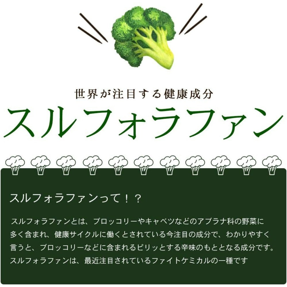 【賞味期限27.2.28】リプサ スルフォラファン 約1か月分 C-100 (60カプセル) サプリメント ブロッコリー 健康 美容 ダイエット 元気 生活習慣 野菜不足 食生活 カプセル 国内製造