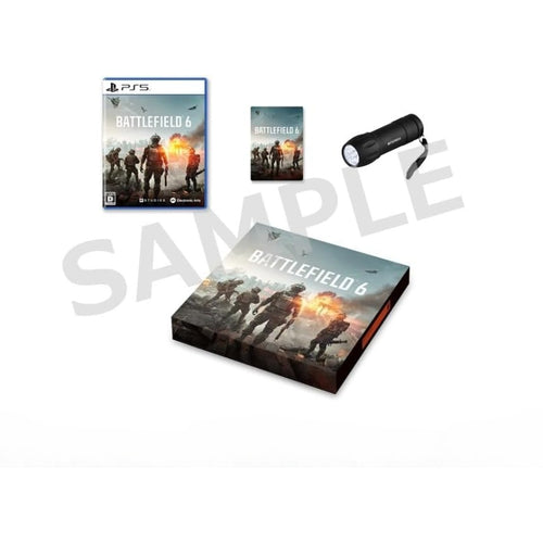 Battlefield™ 6（バトルフィールド6） 【予約特典】DLC「トゥームストーンパック」 同梱オリジナルBOX入り ＆ 記念カード & LEDライト 同梱 - PS5