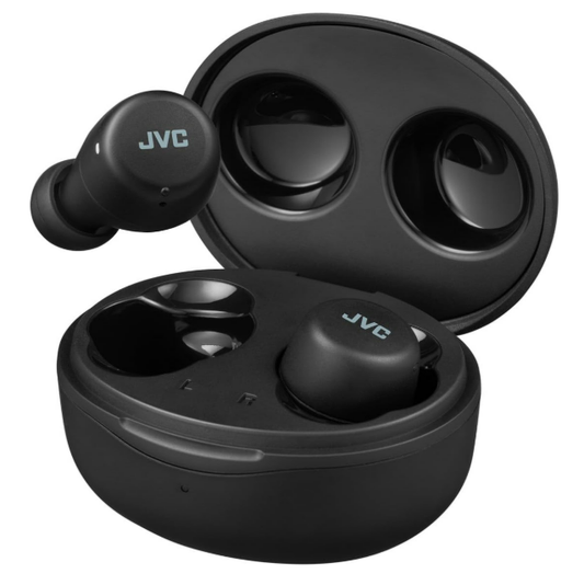 JVCケンウッド JVC HA-A5T-B ワイヤレスイヤホン Bluetooth ブラック カナル型 最大15h再生 生活防水 小型 軽量 音量調節
