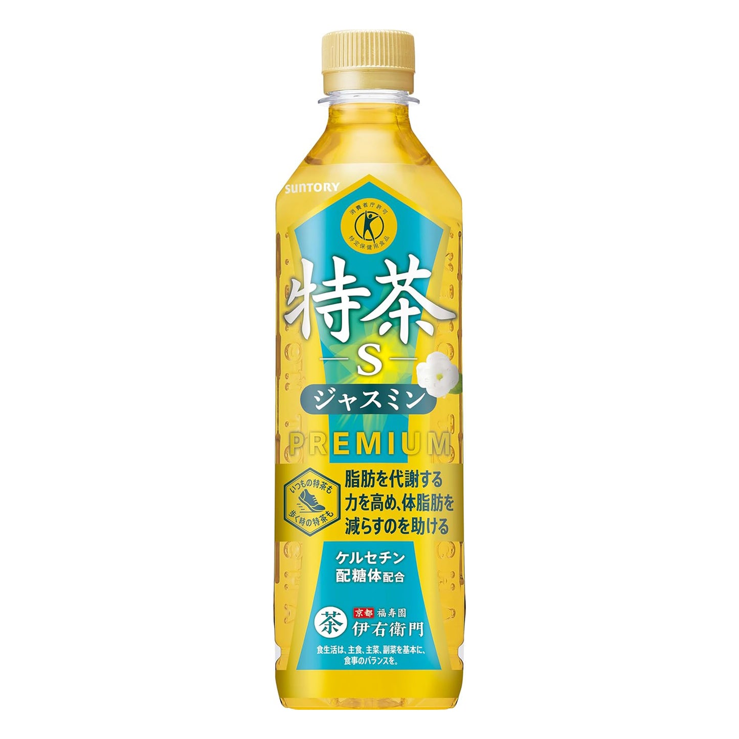 [トクホ]サントリー 伊右衛門 特茶 ジャスミン お茶 500ml×24本
