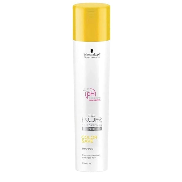 BCKUR COLOR SAVE シャンプー 250ml カラーヘア用 色落ちケア サラサラふんわりタイプ サロン専売品 シュワルツコフ プロフェッショナル BCクア カラーセーブ (250ml)