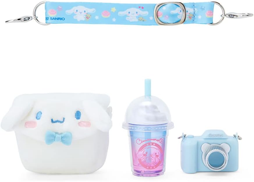 サンリオ おでかけ小物セット シナモロール シナモン Cinnamoroll ぴたっとふれんず キャラクター 5.5×1.5×4cm 510955 SANRIO