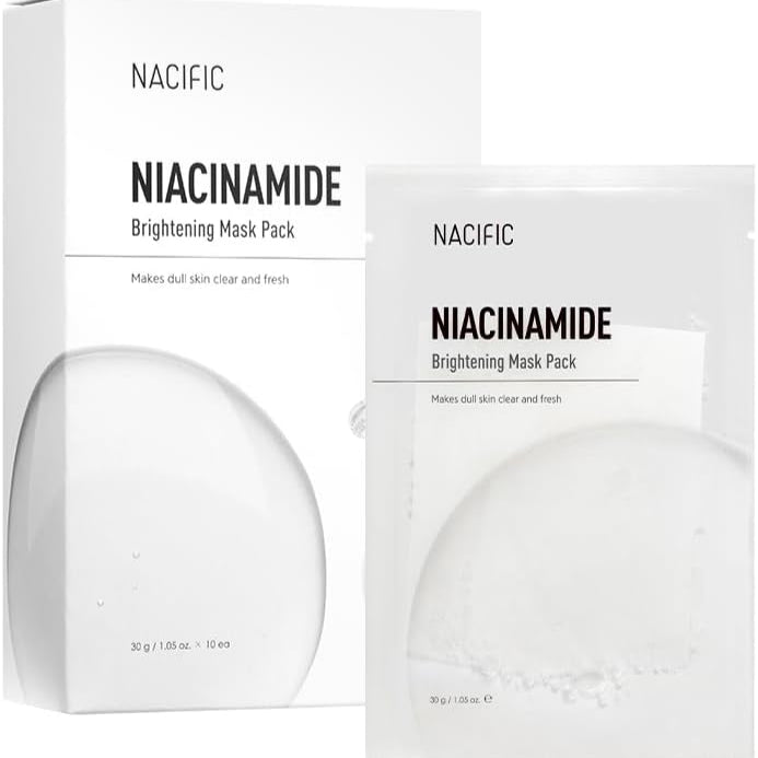 【 ナシフィック】 NA マスクパック (10枚入り) #肌トーンケア #美肌 #ヒノキ＃保湿 #水分補給 #竹由来のセルロール生地