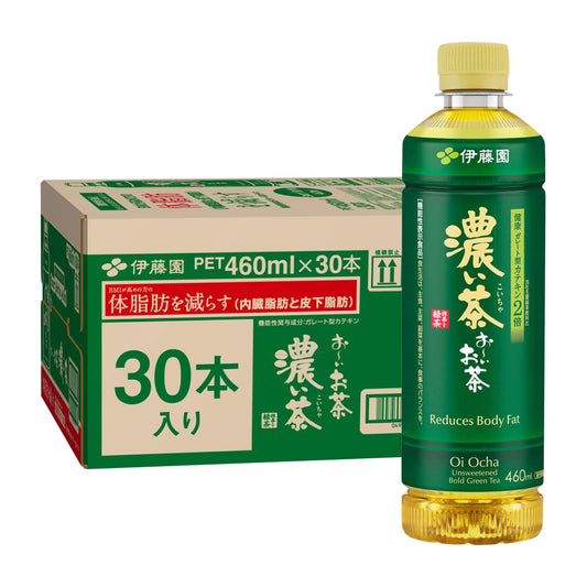 伊藤園 おーいお茶 濃い茶 460ml×30本 [ 機能性表示食品 ] スマートボトル