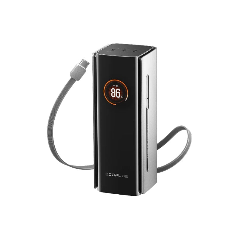 EcoFlow RAPID Pro Power Bank（20,000mAh, 230W, 100W USB-Cケーブル内蔵）