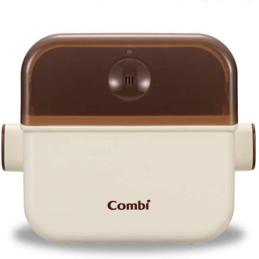 COMBI コンビ ポリプロピレン 電子レンジ除菌＆保管ケース 除菌じょーず バニラ 水だけ入れてレンジで除菌