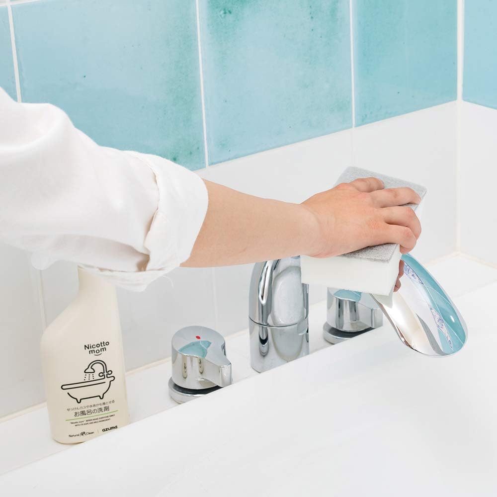 アズマ工業(Azuma Industrial) 自然派洗剤 ニコットマム お風呂の洗剤 300ml せっけんカスや水アカも落とせる。素足でも安心して使えるからお子さまの御手伝いにも。 NM908P アイボリー