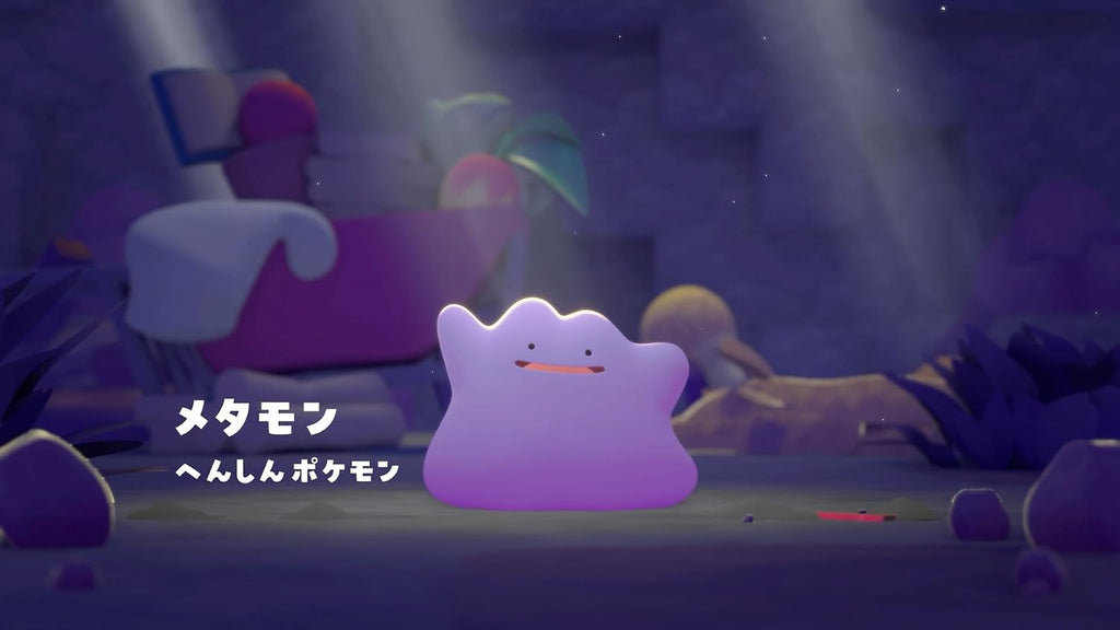 ぽこ あ ポケモン -Switch2 メタモン型木製トレー(サイズ約直径16cm) 同梱 & デジタル特典 家具「ひらべったいうえ木」 配信