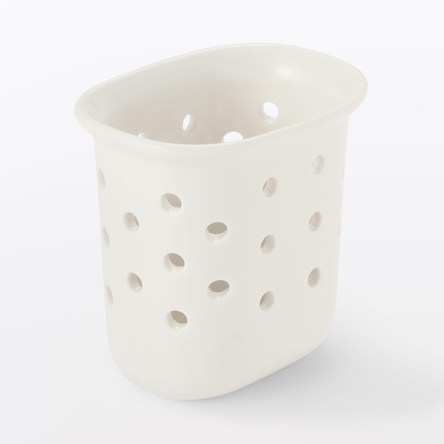 無印良品 磁器 ぬか床用 水取り器 約幅6.5×奥行5×高さ6.5cm 76045885