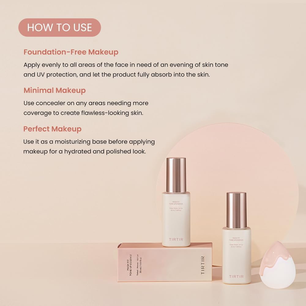 [TIRTIR] MASK FIT TONE UP SERIES [ティルティル] マスクフィット トーンアップ シリーズ (ESSENCE (BEIGE))