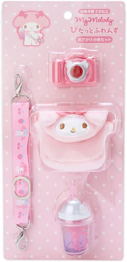 サンリオ(SANRIO) サンリオ おでかけ小物セット マイメロディ マイメロちゃん my melody ぴたっとふれんず キャラクター 5.5×1.5×4cm 510921 SANRIO