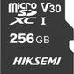HIKSEMI 高耐久 256GB microSDカード UHS-I Class10 (最大読出速度92MB/s)TLCフラッシュ搭載 ドライブレコーダー セキュリティカメラ用 SDカード変換アダプタ付 国内正規品 (256GB)