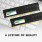 シリコンパワー デスクトップPC用 メモリ DDR4 3200 PC4-25600 16GB x 2枚 (32GB) 288Pin 1.2V CL22 SP032GBLFU320X22