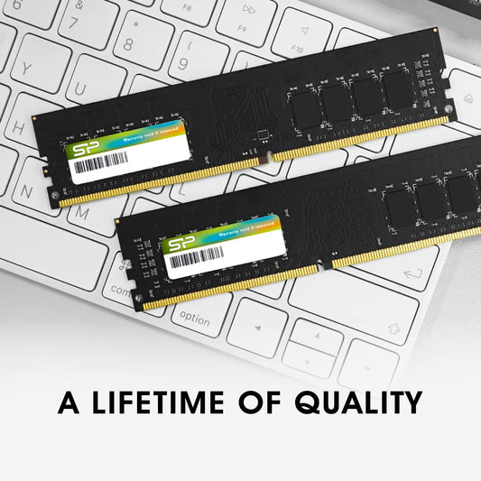 シリコンパワー デスクトップPC用 メモリ DDR4 3200 PC4-25600 16GB x 2枚 (32GB) 288Pin 1.2V CL22 SP032GBLFU320X22
