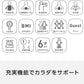 オムロン 体重 体組成計 カラダスキャン ホワイト KRD-203-W 自動認識 乗るだけで測定開始 薄型設計