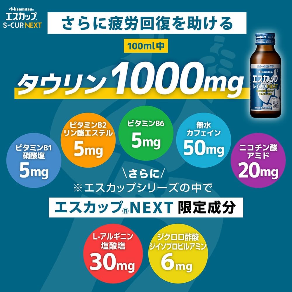 【外箱傷あり】賞味期限 2028.11【指定医薬部外品】エスカップNEXT 100ml×10本