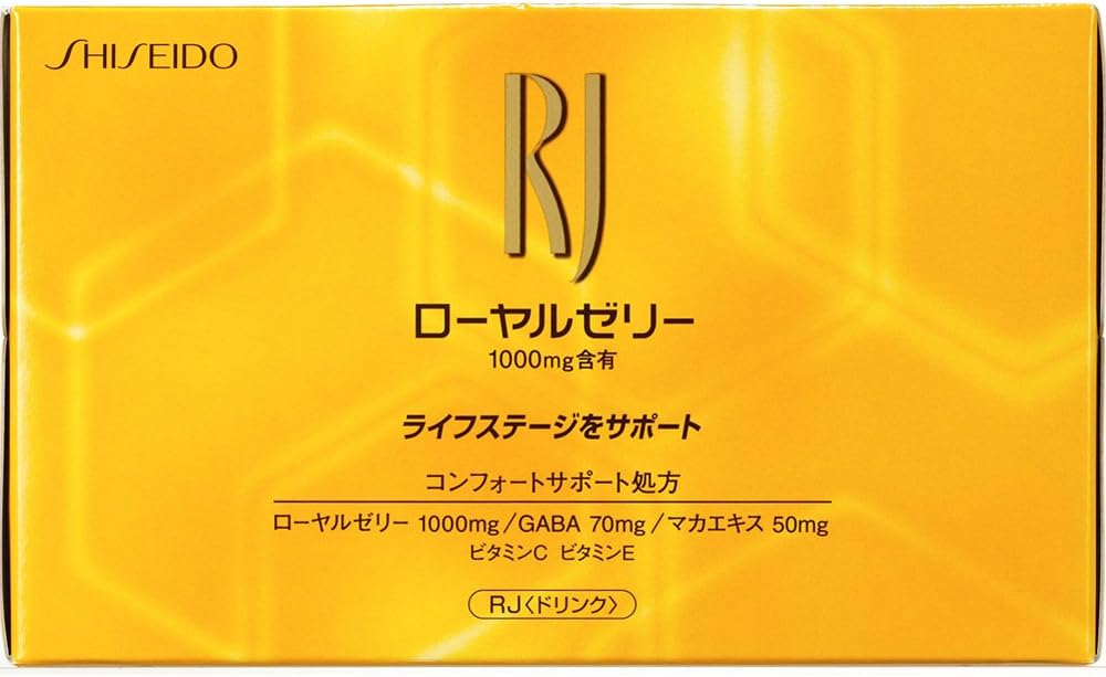 【訳あり（外装破損）賞味期限2027.03】資生堂ビューティーフーズ RJ(ローヤルゼリー) < ドリンク > (N) 10本 30mLX10本