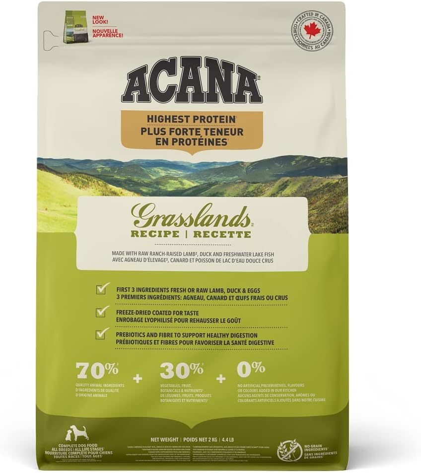 アカナ (ACANA) ドッグフード グラスランドドッグ [国内正規品] 2kg