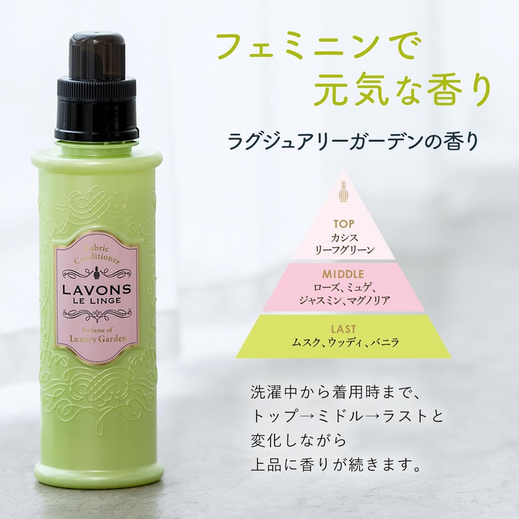 ラボン(Lavons) 柔軟剤 大容量 ラグジュアリーガーデン 詰め替え 960ml