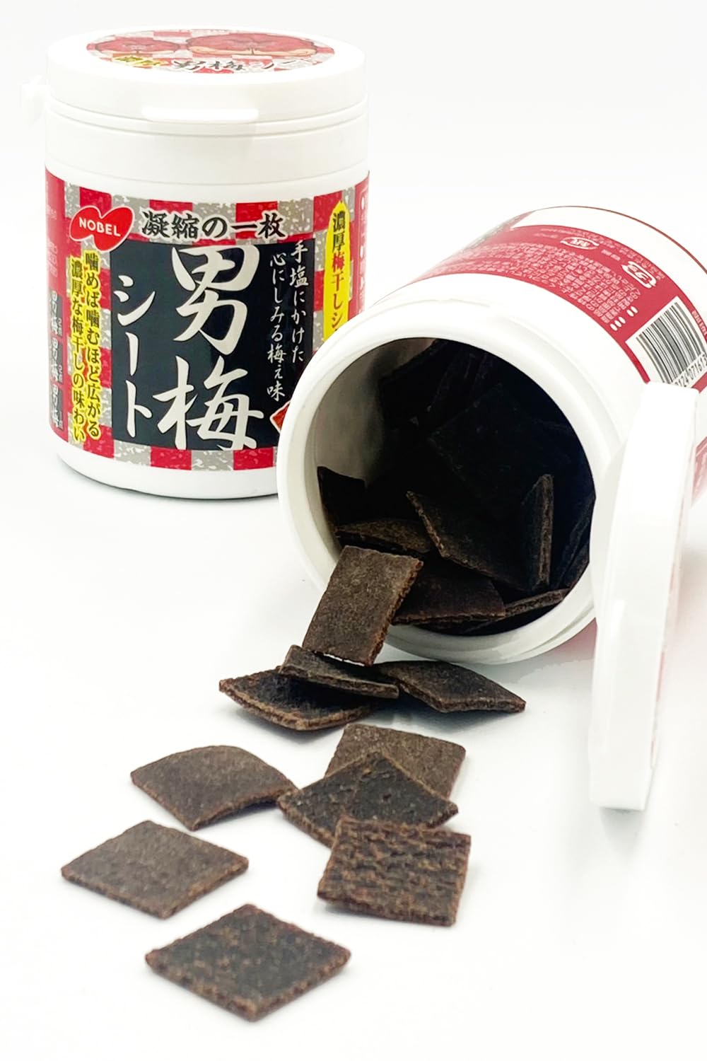 【賞味期限：2026.07.31】ノーベル 男梅シートボトル 75g×4個